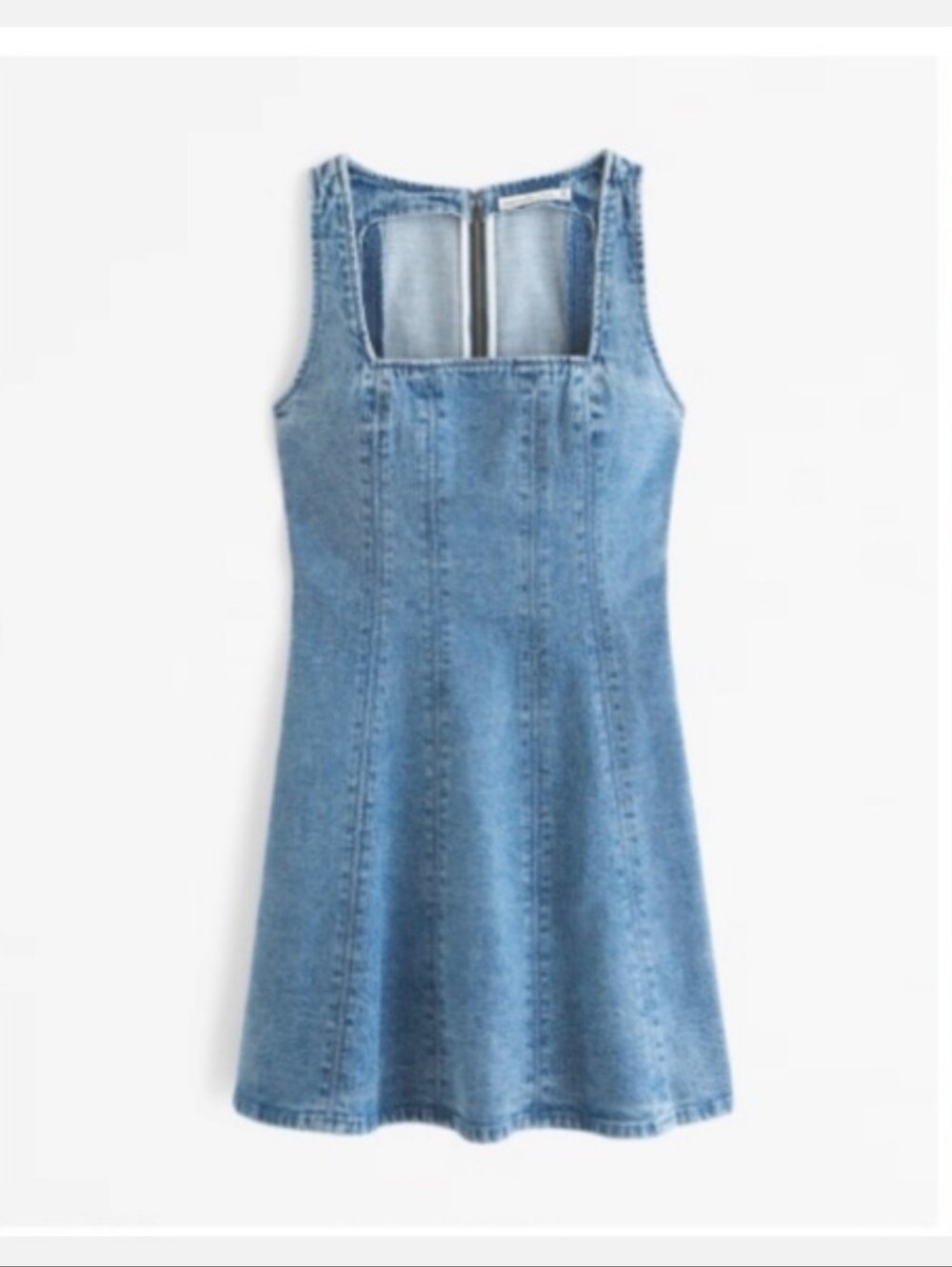 Abercrombie & Fitch Mila Mini Dress | Denim | Medium Tall